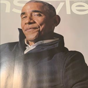In Style Barack Obama cover collect Jan 2021 new